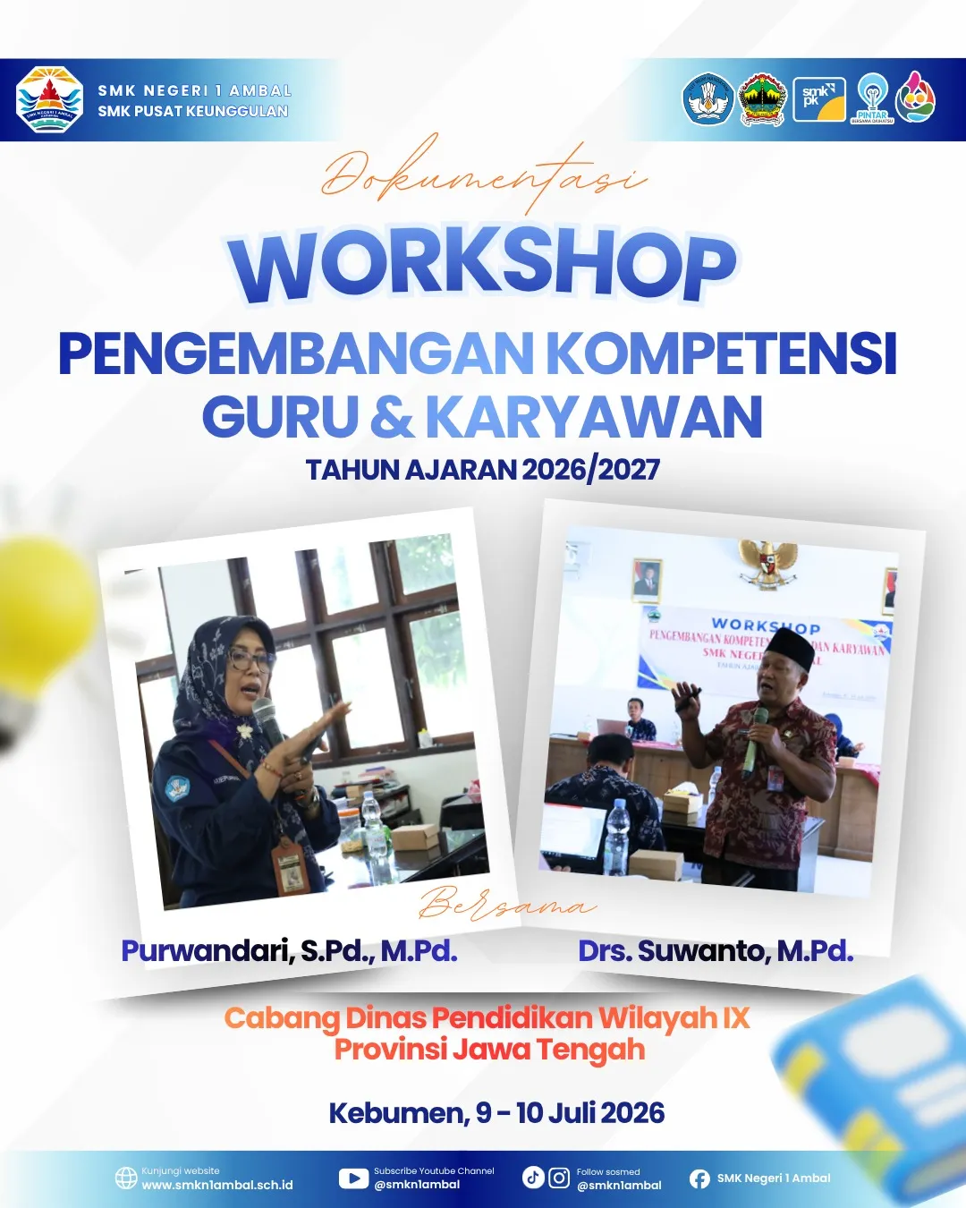 Workshop Peningkatan Kompetensi Guru dan Tenaga Pendidikan